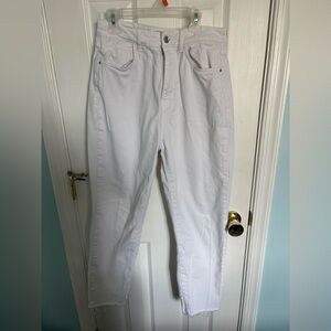 Zara White Straight Women’s Jeans
